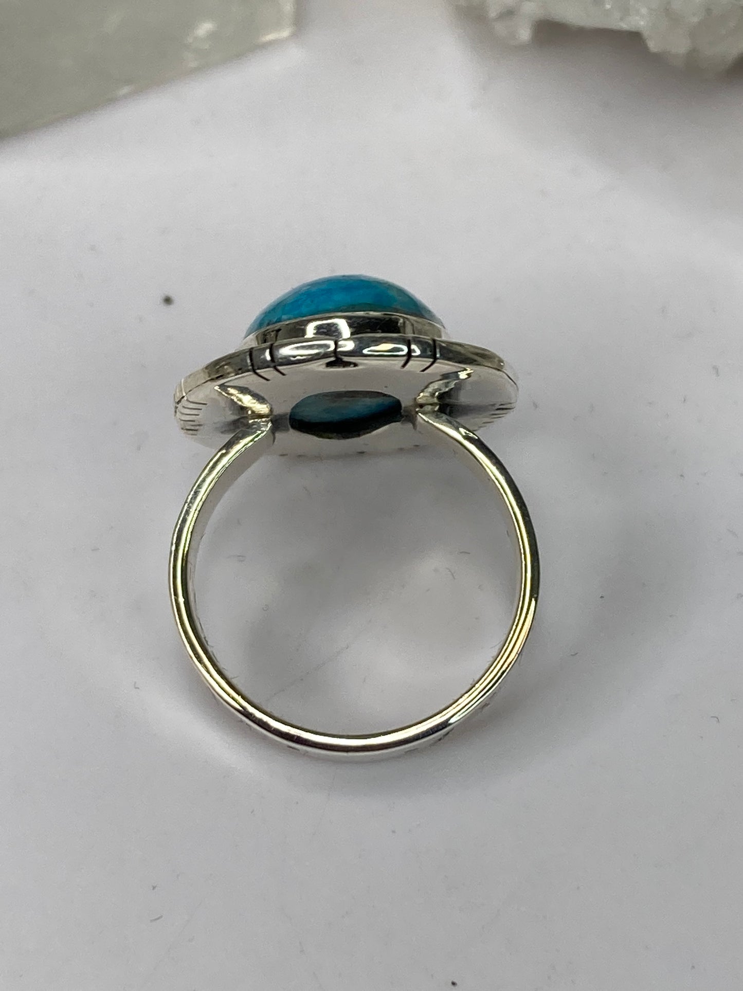 Sterling silver turquoise ring