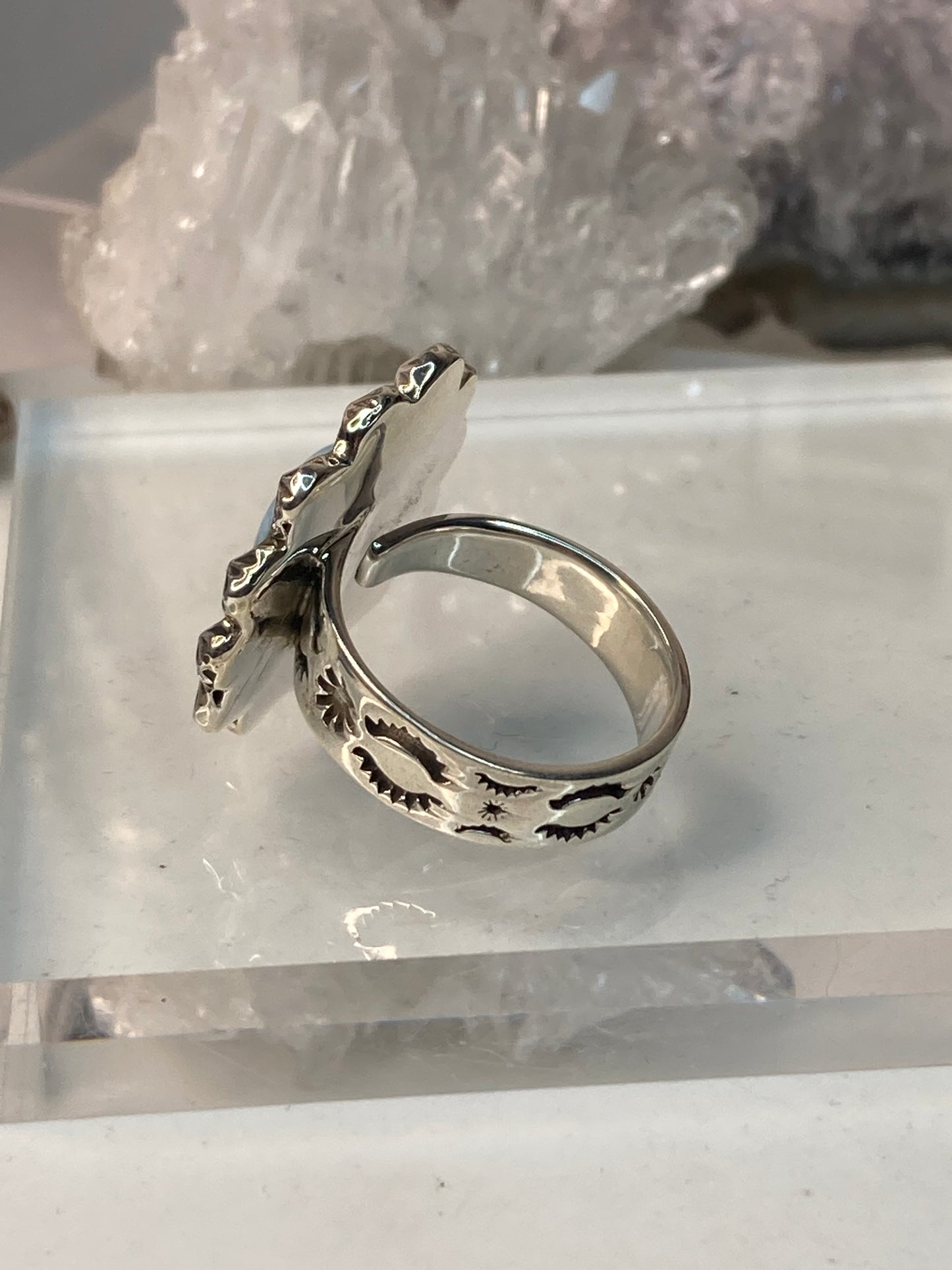 Sterling silver turquoise ring
