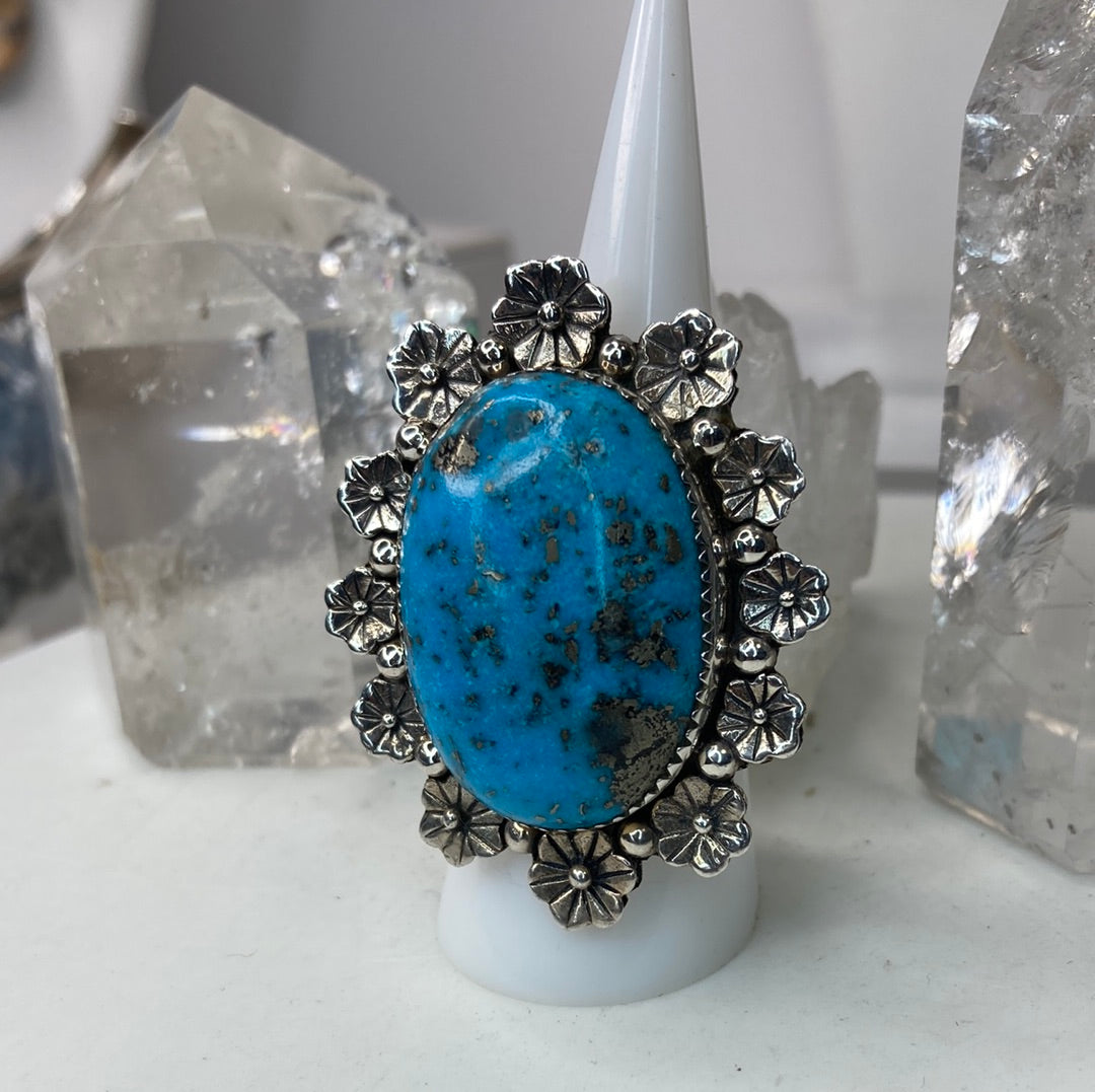 Sterling silver turquoise ring