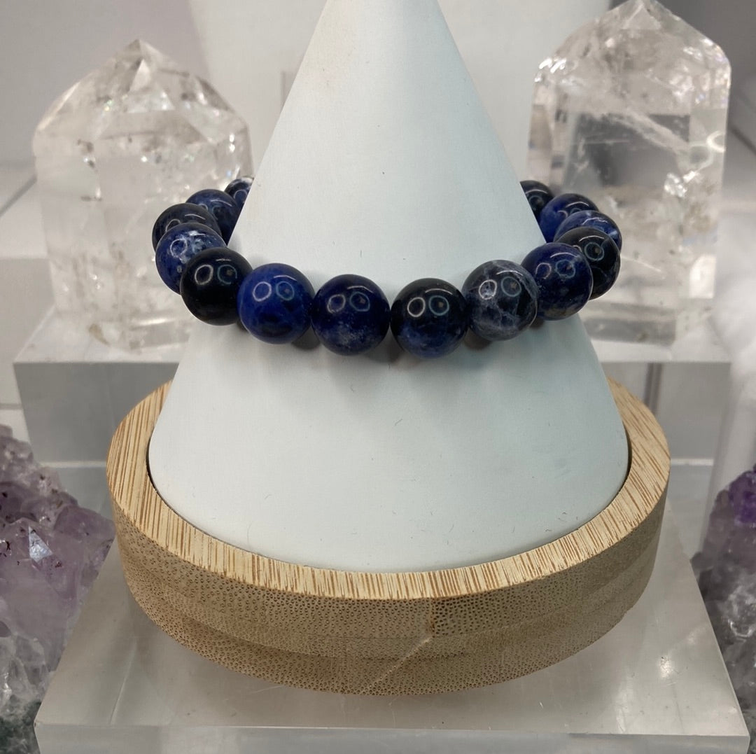 Sodalite bead bracelet